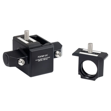 TH-FOFMS-M-UV - In-Line Multimode Fiber Optic Filter Mount, 250 nm - 450 nm, M6 Tap, SMA