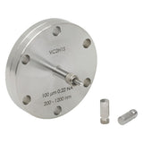 TH-VC2H1S - Fiber Feedthrough for Ø2.75" CF Flange, High OH, Ø100 µm Core, 200 - 1200 nm, 0.22 NA, SMA
