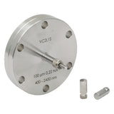 TH-VC2L1S - Fiber Feedthrough for Ø2.75" CF Flange, Low OH, Ø100 µm Core, 400 - 2400 nm, 0.22 NA, SMA