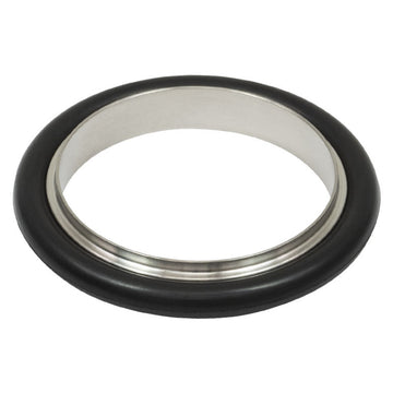 TH-KF40CR-F - Centering O-Ring Carrier for KF40 Flanges with Fluorocarbon O-Ring