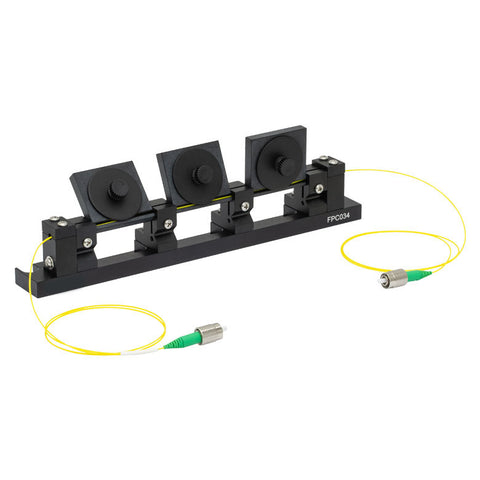 Fiber Polarization Controller, 3 Ø27 mm Paddles, HI1060-J9, FC/APC Connectors
