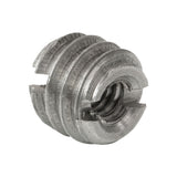 TH-AE8E25ES - Adapter with Internal 8-32 Threads and External 1/4"-20 Threads, 0.20" Length