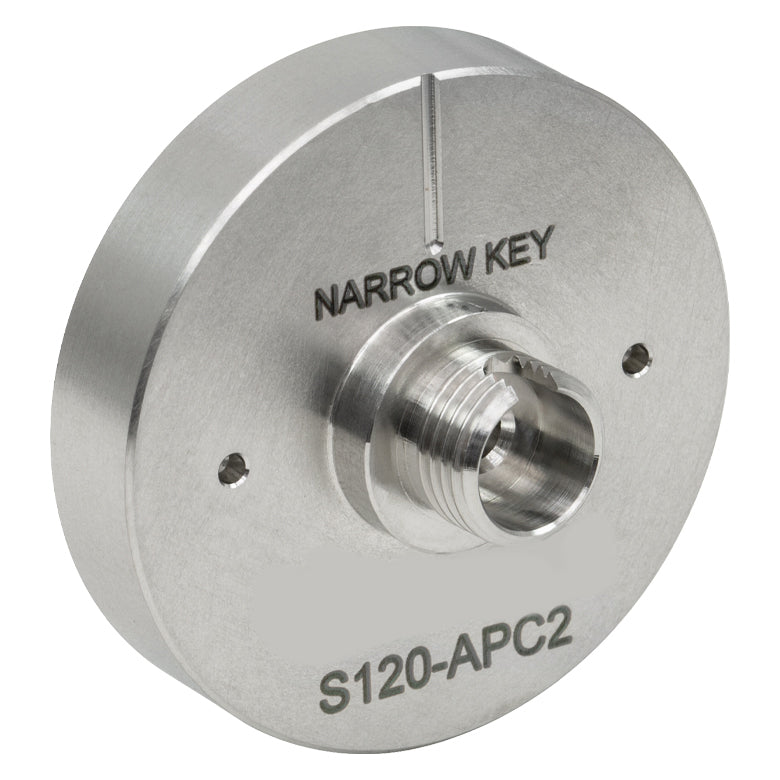 TH-S120-APC2 - FC/APC Fiber Adapter Cap with Internal SM1 (1.035"-40) Threads, Narrow Key (2.0 mm)