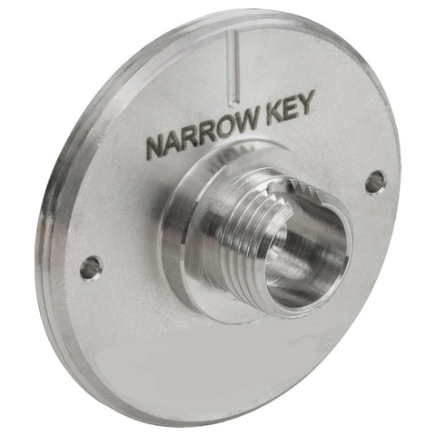 TH-CMTFCA2 - FC/APC Fiber Adapter Plate with C-Mount (1.00"-32) Threads, Narrow Key (2.0 mm)