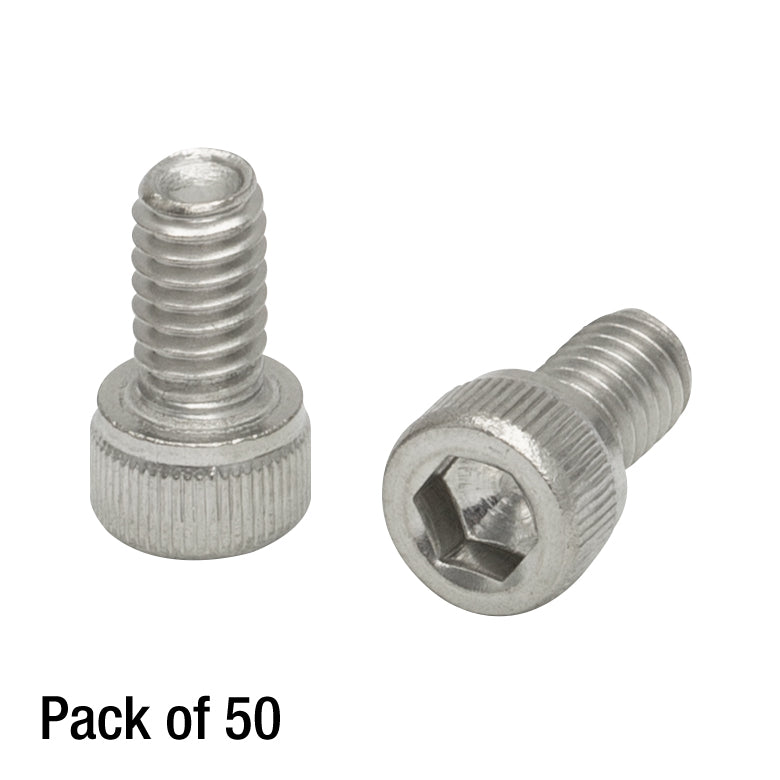 TH-SH8S038 - 8-32 Stainless Steel Cap Screw, 3/8" Long, 50 Pack