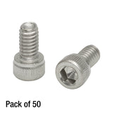 TH-SH8S038 - 8-32 Stainless Steel Cap Screw, 3/8" Long, 50 Pack