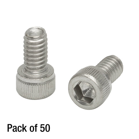 TH-SH8S031 - 8-32 Stainless Steel Cap Screws, 5/16" Long, 50 Pack