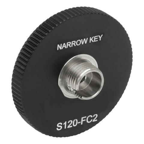 TH-S120-FC2 - FC/PC Fiber Adapter Cap with Internal SM1 (1.035"-40) Threads, Narrow Key (2.0 mm)