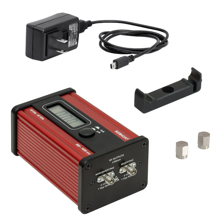 TH-RXM42AF - Single Mode Ultrafast Receiver, 800 - 1650 nm, 45 kHz - 42 GHz, FC/PC