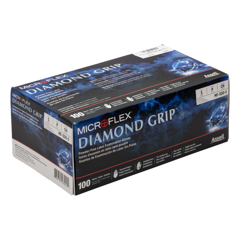 TH-MC12-M - Medium Powder-Free Latex Gloves, Qty. 100 Gloves