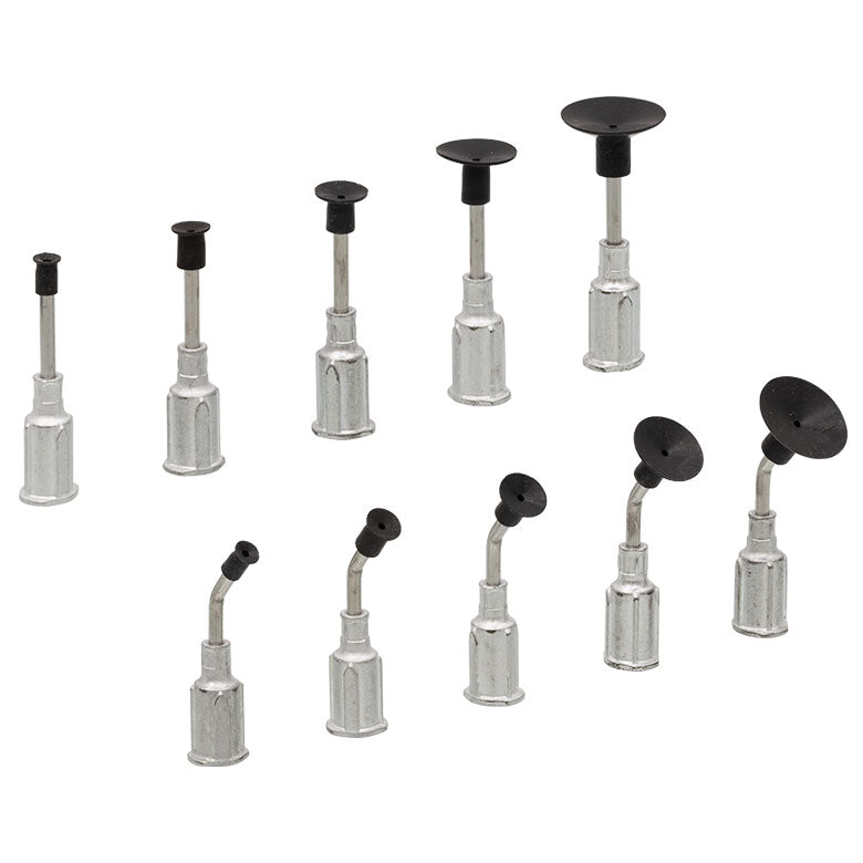 TH-VP10CTB - Buna-N Vacuum Tweezer Tips, Set of 10 Interchangeable Tips, ESD Safe
