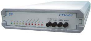 TTU01-ET100 Fractional T1 to Ethernet access unit AC powered (sub T1 link port for unused T1 channels)
