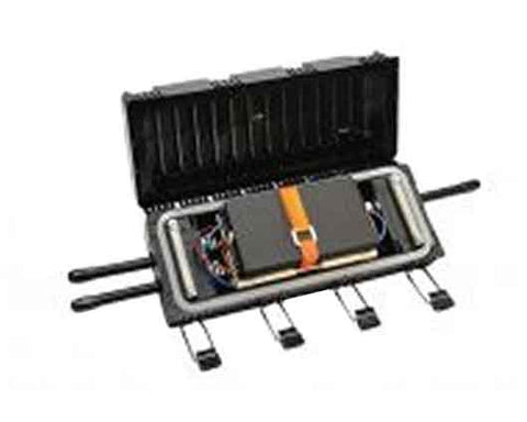 UCAO splice tray, holds six Fiberlok mechanical splices (requires UCAO-STKR-SP splice tray stacker
