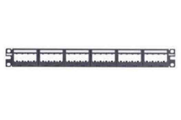 Ultimate ID Modular Flat Patch Panels, 24-port, 1-rack