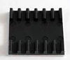 Rigid 6 Position Heat Shrink Fusion Splice Protection Sleeve Holder/Splice Chip - Adhesive Backing
