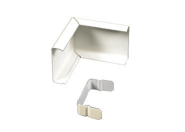 Steel ext. Elbow cover 2000 Ivory
