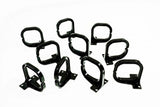 Vertical D-Ring Cable Manager for Floor Enclosures/Open Frame Racks