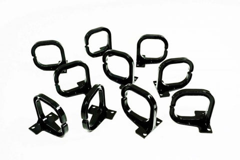 Vertical D-Ring Cable Manager for Floor Enclosures/Open Frame Racks