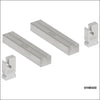 THL-VHW500 - Fiber Holder Insert Set for FWS100 Window Stripper, Ø500 µm