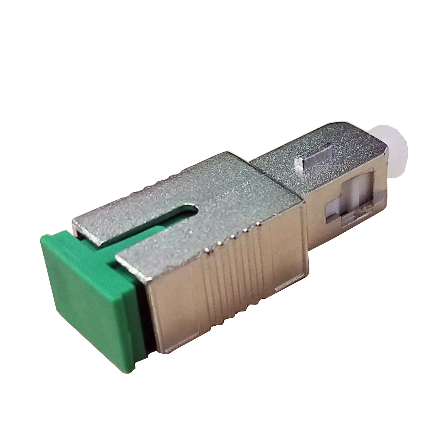 SC/UPC Male to SC/APC Female Hybrid Adapter, Metal Housing, Zirconia S ...