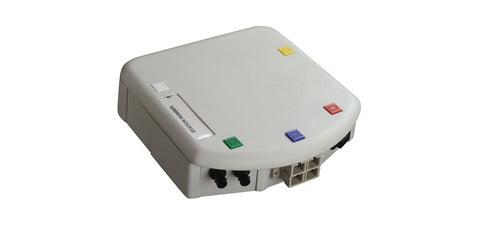 2 PORT PANEL ST LOADED MM - USE WITH WMO OUTLETS CER. INSERT, WHITE