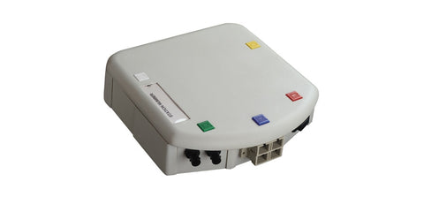 2 PORT PANEL ST LOADED MM - USE WITH WMO OUTLETS COMPOSITE - WHITE