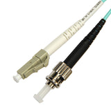 1m LC-ST simplex OM3 10Gig 50/125µm multimode patch cable