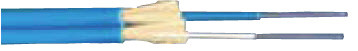 Duplex Corning ClearCurve ZBL 9/125µm Ultra Low Bend Loss SM Fiber, 1.6mm, Blue Color