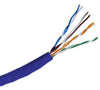 Remee  Cable CAT5e UTP Plenum Rated Bulk Cable (CMP) 350MHz - 4 Pair, 1000 Feet, Blue Color