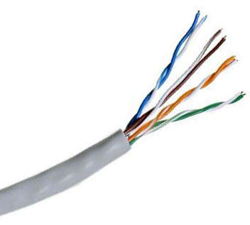 Remee  Cable CAT5e UTP Riser Rated Bulk Cable (CMR) 100MHz - 4 Pair, 1000 Feet, Gray Color