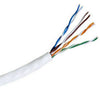 Remee  Cable CAT5e UTP Riser Rated Bulk Cable (CMR) 100MHz - 4 Pair, 1000 Feet, White Color