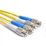 Fiber Optic Patch Cable, FC to FC UPC-UPC, 1 meter, 3mm Duplex SM SMF-28® Ultra Fiber