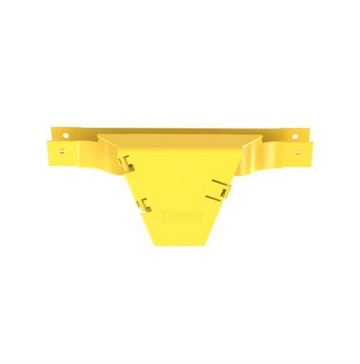 FVTHD2X2LYL FiberRunner® Vertical Tee, 90°, 2x2, Yellow
