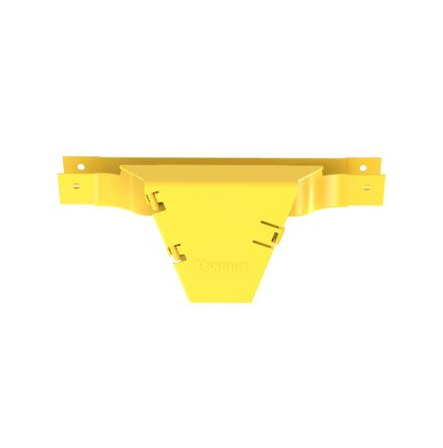 FVTHD2X2LYL FiberRunner® Vertical Tee, 90°, 2x2, Yellow