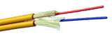 TLC 2.0mm 9/125µm Single Mode Duplex Cable - Yellow Color - OFNP Plenum Rated