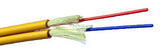 TLC 3.0mm 9/125µm Single Mode Duplex Cable - Yellow Color - OFNR Riser Rated