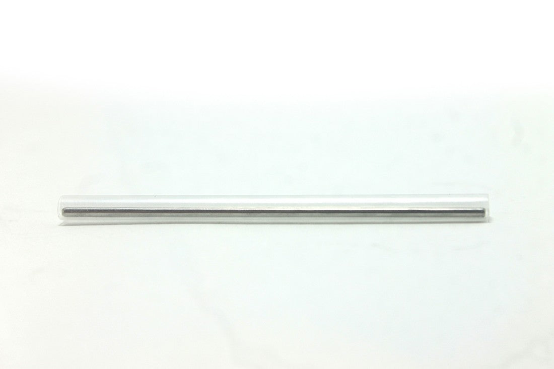 Dia. 3.0mm x 60mm(L) Steel Member Fusion Splice Sleeve - Pack of 25 pcs - Clear Color
