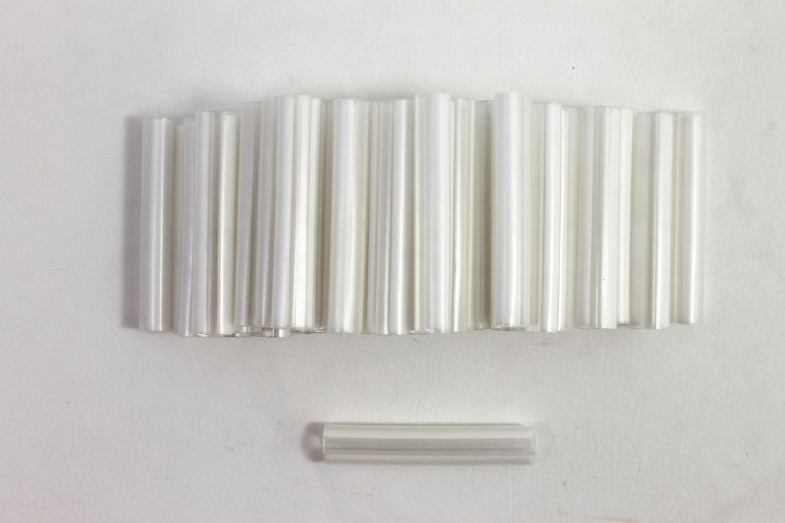 Dia. 4.9mm x 5.7mm x 40mm(L) Dual Strength Member Ribbon Sleeve - Clea ...