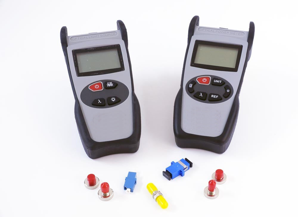 Test Set Kit with Data Saving Power Meter & 1310/1550nm Light Source