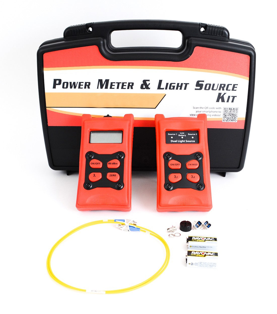 Hand Held Power Meter (0.01dB Resolution) and 1310/1550nm Dual Laser Light Source