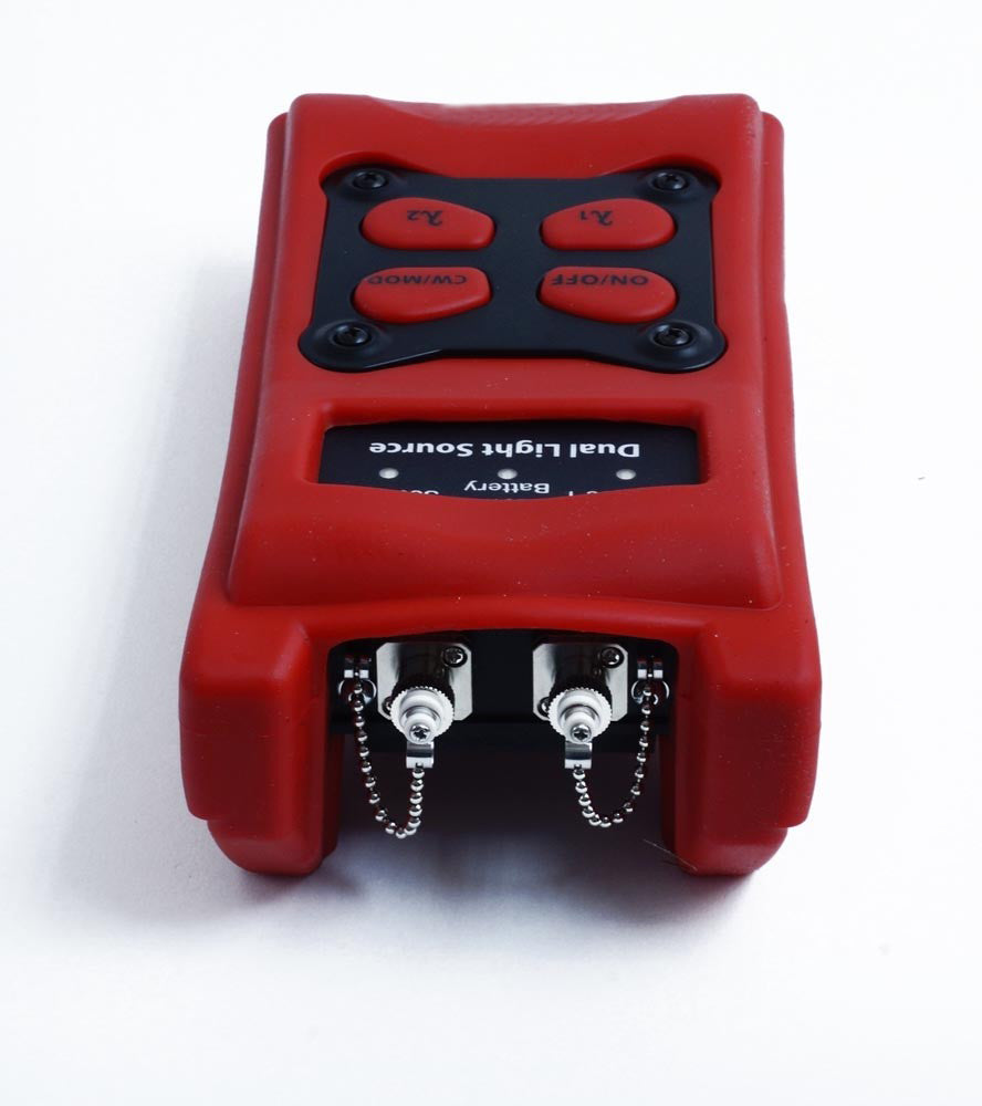 Test Kit with Hand Held Power Meter (0.01 dB Resolution), 1310nm, 1490nm, 1550nm Laser Light Source (FC Interface)