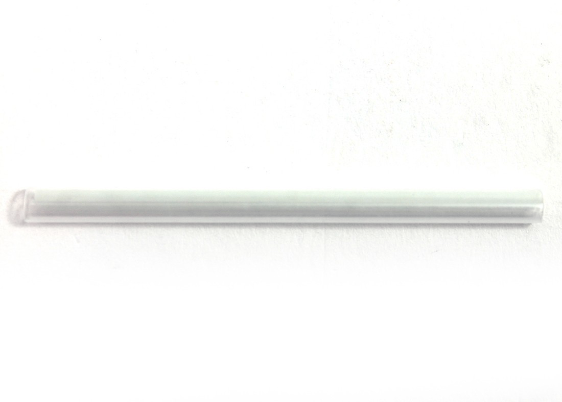 Dia. 3.0mm x 60mm(L) Dielectric Strength Member Fusion Splice Sleeve - Pack of 25 - Clear Color