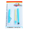 Armordillo LC Multimode 50μm OM3 Splice-On Connector (SOC) 2mm Boot Aqua - Blister Pk of 10