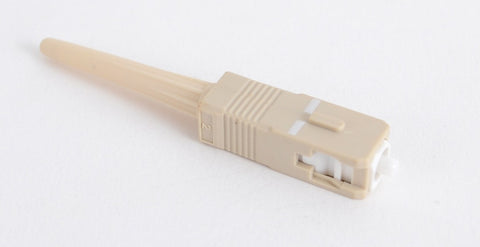 Cheetah SC Multimode 62.5μm OM1 Splice-On Connector 900μm Beige - Blister Pk of 100