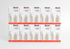 Cheetah SC Multimode 62.5μm OM1 Splice-On Connector 900μm Beige - Blister Pk of 10