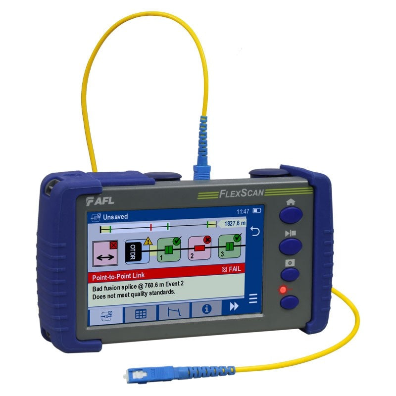AFL FlexScan FS300 Quad OTDR Basic Kit 850/1300/1310/1550nm