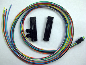 6 Fiber Buffer Tube & Ribbon Fan-out Kit, 25" Tubing, Accepts 250µm