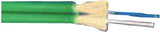 TLC 3.0mm 9/125µm Single Mode Duplex Cable - Green Color - OFNR Riser Rated