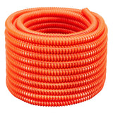 250 Feet - 1" Split Outside Plant Corrugated Fiber Innerduct- HDPE - Orange Color