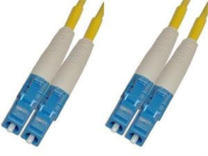 LCP-LCP-SD9 - LC/UPC to LC/UPC, singlemode 9/125 duplex fiber optic patch cord cable, 2m